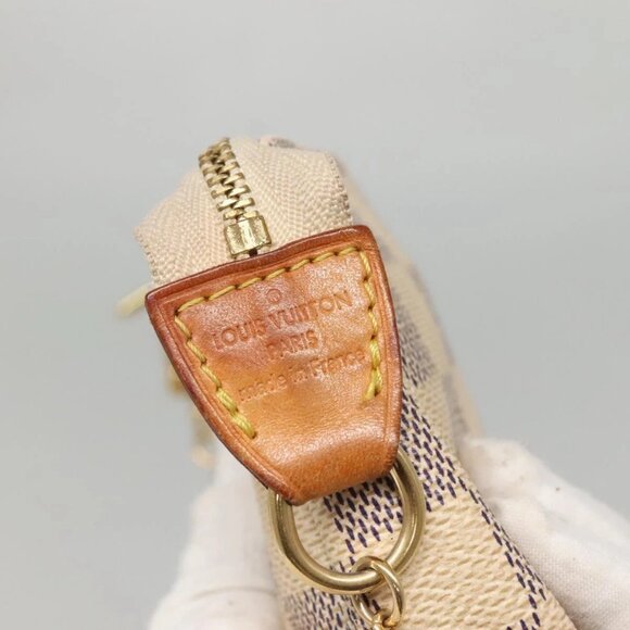 LOUIS VUITTON Damier Azur Mini Pochette Accessoires Pouch - Picture 14 of 16